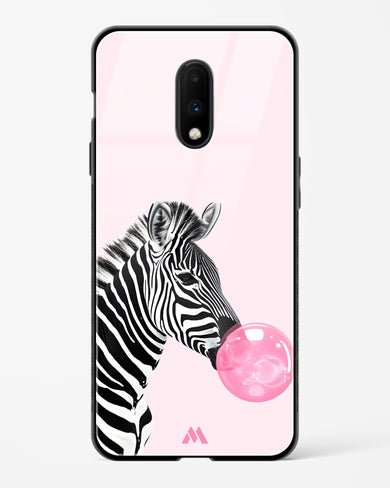 Bubble Pop Zebra Glass Case Phone Cover (OnePlus)
