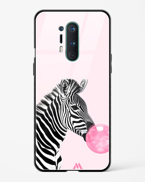 Bubble Pop Zebra Glass Case Phone Cover (OnePlus)