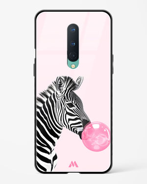Bubble Pop Zebra Glass Case Phone Cover (OnePlus)