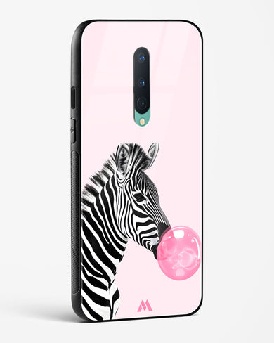 Bubble Pop Zebra Glass Case Phone Cover (OnePlus)