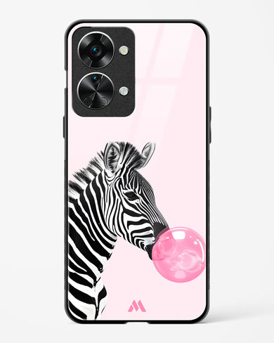 Bubble Pop Zebra Glass Case Phone Cover (OnePlus)