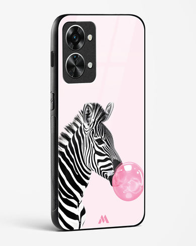 Bubble Pop Zebra Glass Case Phone Cover (OnePlus)