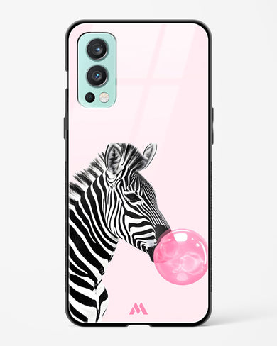 Bubble Pop Zebra Glass Case Phone Cover (OnePlus)