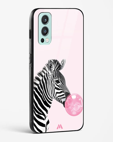 Bubble Pop Zebra Glass Case Phone Cover (OnePlus)