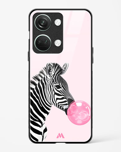 Bubble Pop Zebra Glass Case Phone Cover (OnePlus)