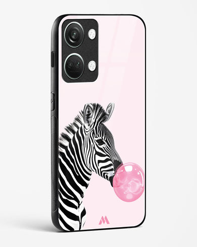 Bubble Pop Zebra Glass Case Phone Cover (OnePlus)