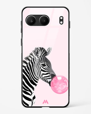 Bubble Pop Zebra Glass Case Phone Cover (OnePlus)