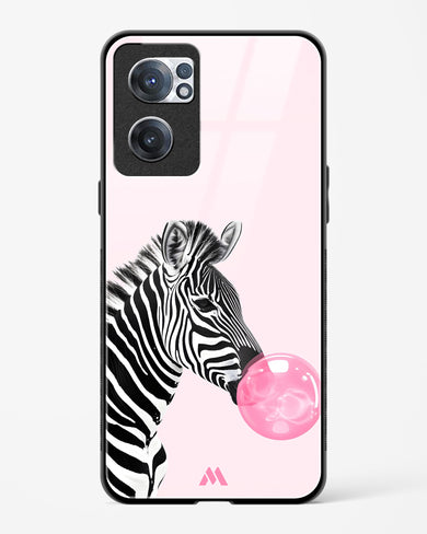 Bubble Pop Zebra Glass Case Phone Cover (OnePlus)