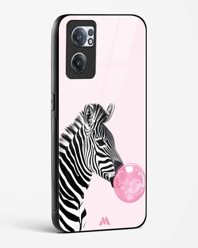 Bubble Pop Zebra Glass Case Phone Cover (OnePlus)