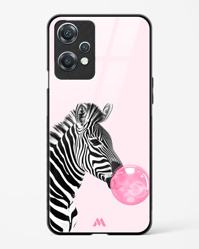 Bubble Pop Zebra Glass Case Phone Cover (OnePlus)