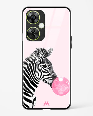 Bubble Pop Zebra Glass Case Phone Cover (OnePlus)