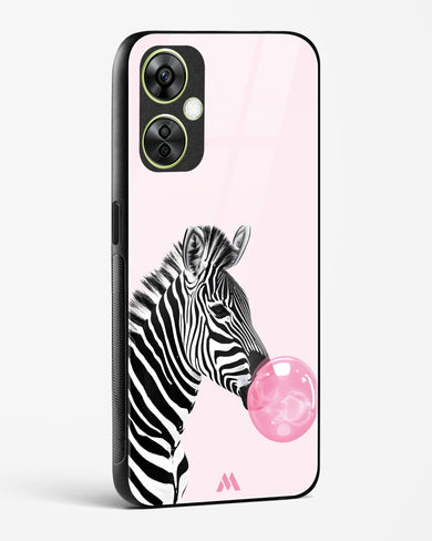 Bubble Pop Zebra Glass Case Phone Cover (OnePlus)