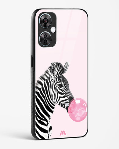 Bubble Pop Zebra Glass Case Phone Cover (OnePlus)
