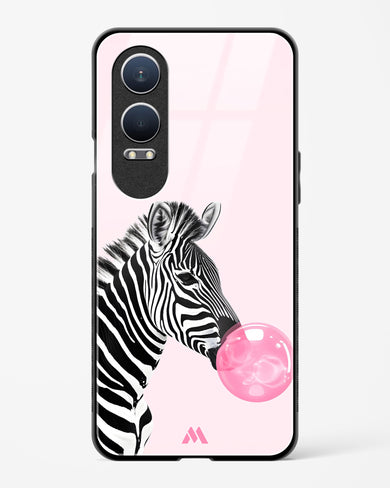 Bubble Pop Zebra Glass Case Phone Cover (OnePlus)
