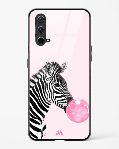 Bubble Pop Zebra Glass Case Phone Cover (OnePlus)
