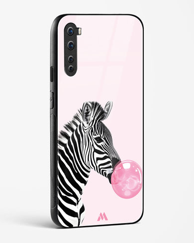 Bubble Pop Zebra Glass Case Phone Cover (OnePlus)