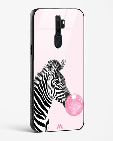 Bubble Pop Zebra Glass Case Phone Cover (Oppo)
