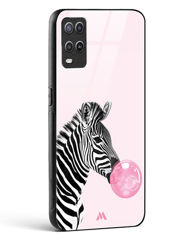 Bubble Pop Zebra Glass Case Phone Cover (Oppo)