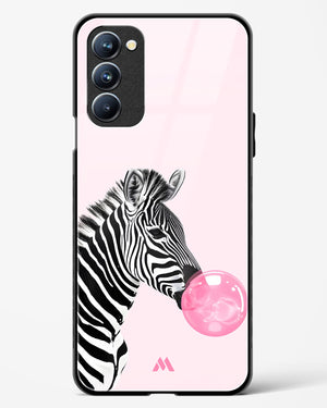 Bubble Pop Zebra Glass Case Phone Cover (Oppo)