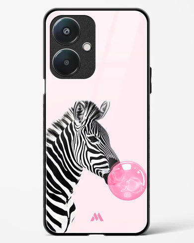 Bubble Pop Zebra Glass Case Phone Cover (Oppo)