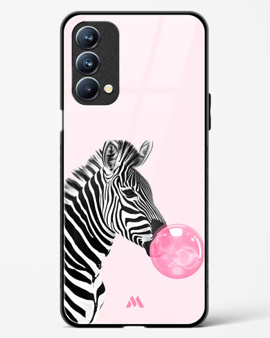 Bubble Pop Zebra Glass Case Phone Cover (Oppo)
