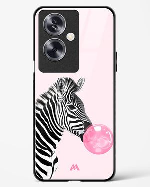 Bubble Pop Zebra Glass Case Phone Cover (Oppo)