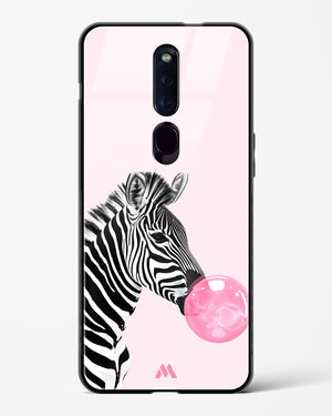 Bubble Pop Zebra Glass Case Phone Cover (Oppo)