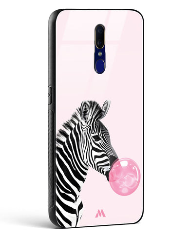 Bubble Pop Zebra Glass Case Phone Cover (Oppo)