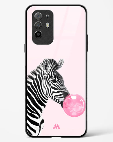 Bubble Pop Zebra Glass Case Phone Cover (Oppo)