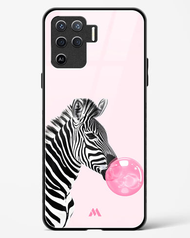Bubble Pop Zebra Glass Case Phone Cover (Oppo)