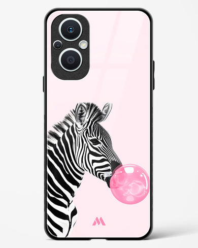 Bubble Pop Zebra Glass Case Phone Cover (Oppo)