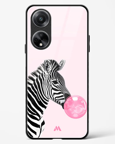 Bubble Pop Zebra Glass Case Phone Cover (Oppo)