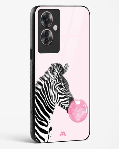 Bubble Pop Zebra Glass Case Phone Cover (Oppo)
