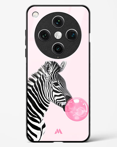 Bubble Pop Zebra Glass Case Phone Cover (Oppo)