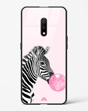 Bubble Pop Zebra Glass Case Phone Cover (Oppo)