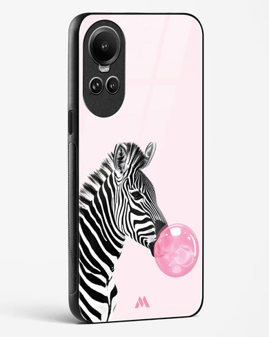Bubble Pop Zebra Glass Case Phone Cover (Oppo)