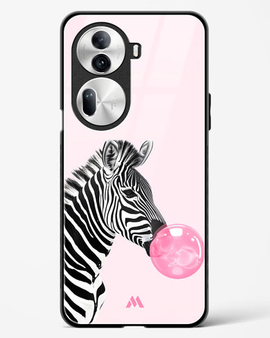 Bubble Pop Zebra Glass Case Phone Cover (Oppo)