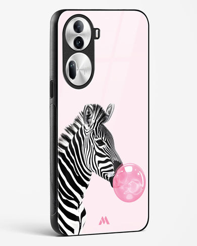 Bubble Pop Zebra Glass Case Phone Cover (Oppo)