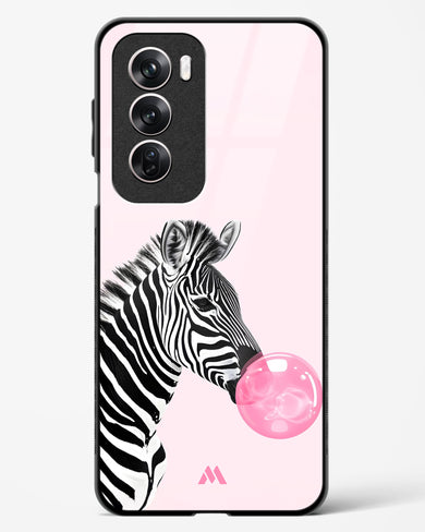 Bubble Pop Zebra Glass Case Phone Cover (Oppo)