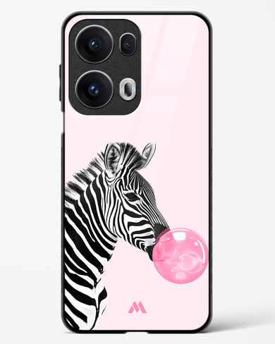 Bubble Pop Zebra Glass Case Phone Cover (Oppo)