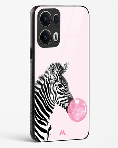 Bubble Pop Zebra Glass Case Phone Cover (Oppo)
