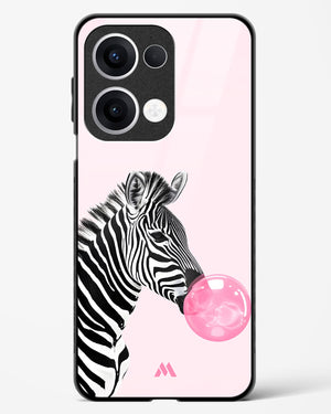 Bubble Pop Zebra Glass Case Phone Cover (Oppo)
