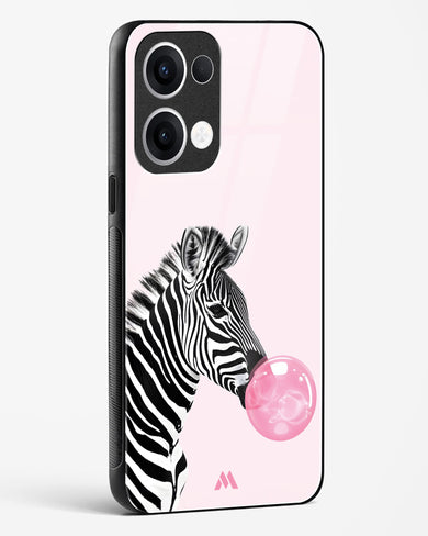 Bubble Pop Zebra Glass Case Phone Cover (Oppo)