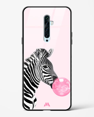 Bubble Pop Zebra Glass Case Phone Cover (Oppo)