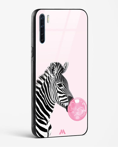 Bubble Pop Zebra Glass Case Phone Cover (Oppo)