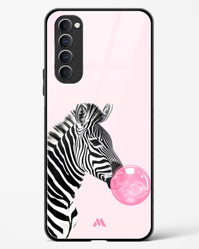 Bubble Pop Zebra Glass Case Phone Cover (Oppo)