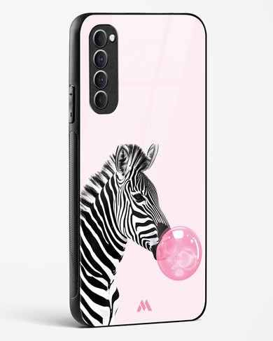 Bubble Pop Zebra Glass Case Phone Cover (Oppo)