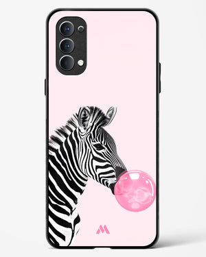 Bubble Pop Zebra Glass Case Phone Cover (Oppo)