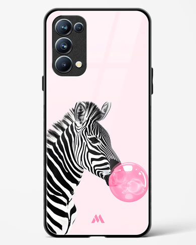 Bubble Pop Zebra Glass Case Phone Cover (Oppo)