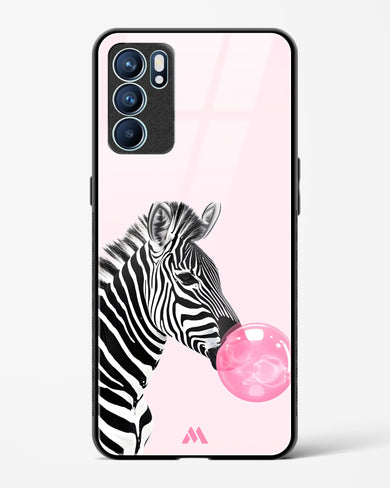 Bubble Pop Zebra Glass Case Phone Cover (Oppo)